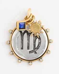 Virgo Zodiac Charm Pendant