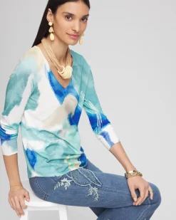 V-Neck Pullover Sweater