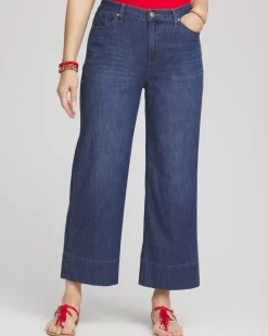 Wide Cropped Summer Jeans