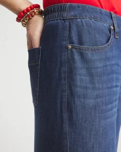 Wide Cropped Summer Jeans