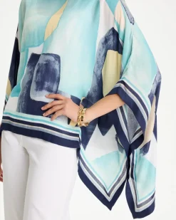 Woven Crepe Artisanal Poncho