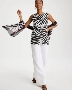 Zebra Refined Crewneck Sweater Vest