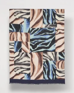 Zebra Zing Oblong Scarf