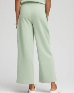 Zenergy® Beach Slub Cropped Pants