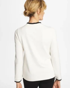 Zenergy® Double-Knit Applique Top