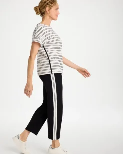 Zenergy® French Terry Striped Crops