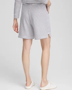 Zenergy® French Terry Striped Shorts