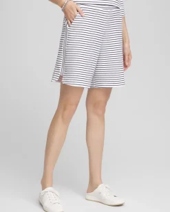 Zenergy® French Terry Striped Shorts