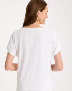 Zenergy® Gauze French Terry Mix Tee