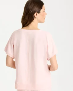 Zenergy® Gauze French Terry Mix Tee