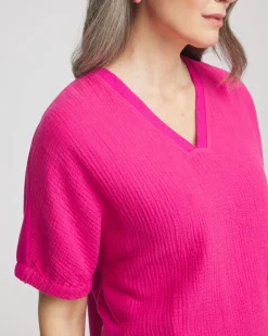 Zenergy® Gauze Lounge Shirt