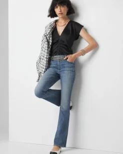 Zenergy® Luxe Cashmere Blend Embellished Ankle Pants