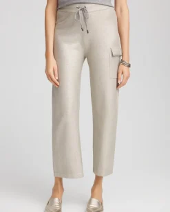 Zenergy® Luxe Foil Cashmere Blend Cargo Pants