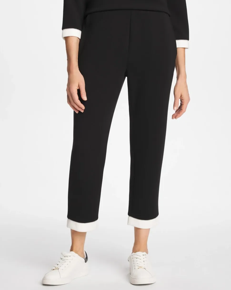 Zenergy® Soft Caviar Bead Contrast Pants