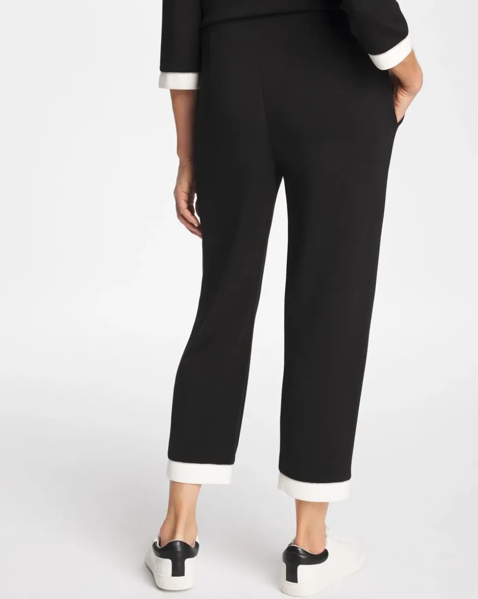 Zenergy® Soft Caviar Bead Contrast Pants