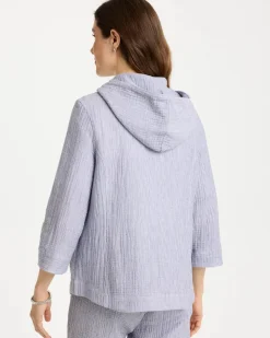 Zenergy® Striped Gauze Jacket