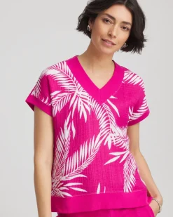 Zenergy® Tropical Gauze Top