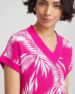 Zenergy® Tropical Gauze Top