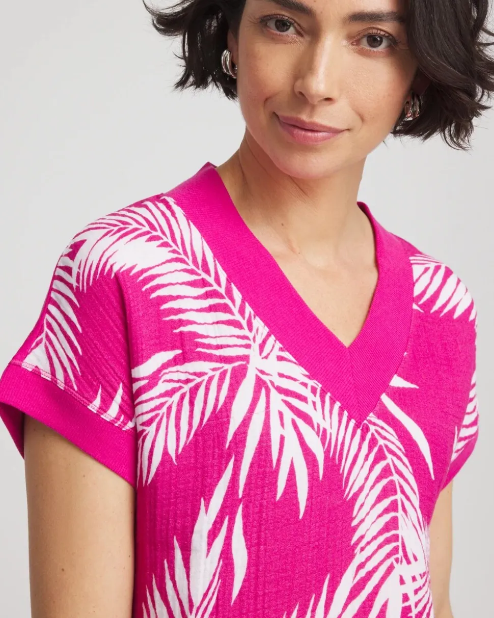 Zenergy® Tropical Gauze Top