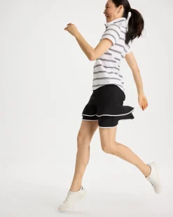 Zenergy® UPF Contrast Tulip Hem Skort