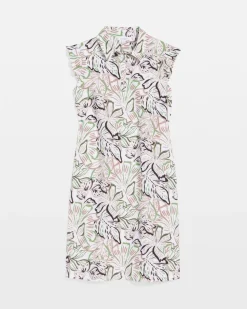 Zenergy® UPF Floral Polo Dress