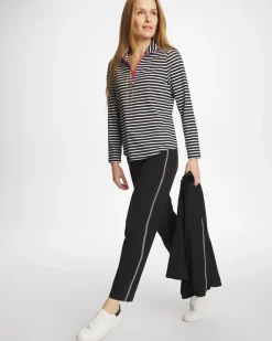 Zenergy® UPF Lattice-Trim Ankle Pants