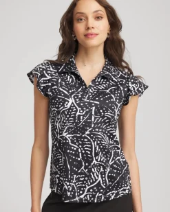 Zenergy® UPF Printed Polo Top