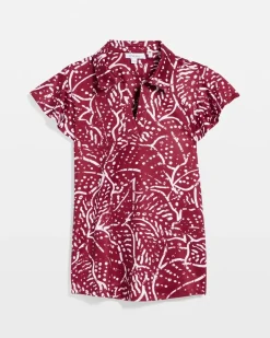 Zenergy® UPF Printed Polo Top