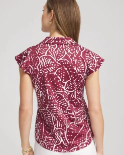 Zenergy® UPF Printed Polo Top