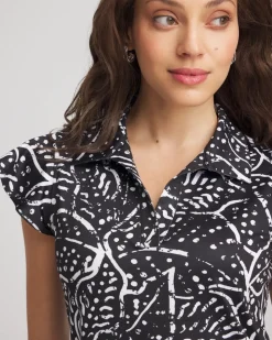 Zenergy® UPF Printed Polo Top
