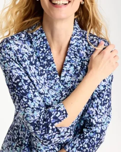 Zenergy® UPF Ruffle Neck Top